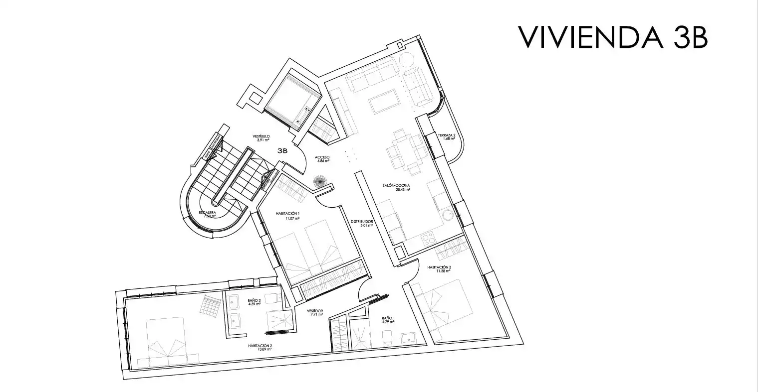 Appartement avec ascenseur à vendre à Centro Ciudad, imagen 11