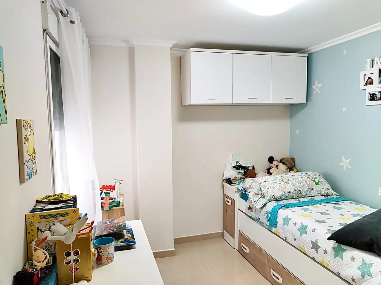 Schlafzimmer von Wohnung zum Verkauf in Sueca mit Klimaanlage, Abstellraum und Balkon