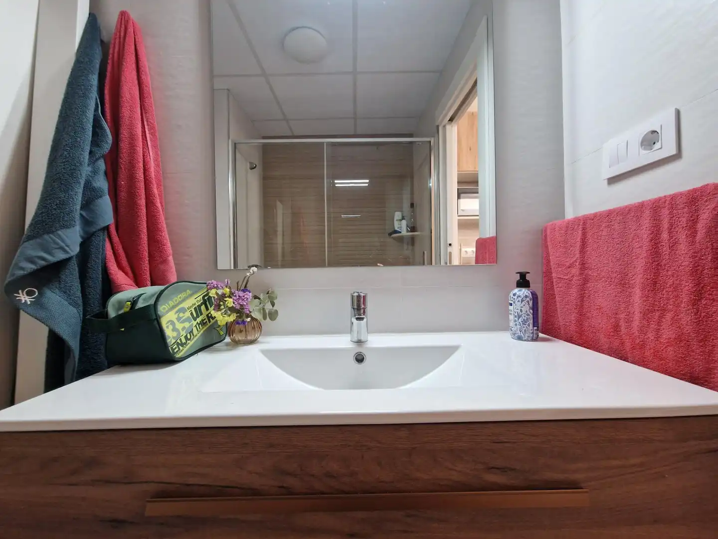 Badezimmer von Erdgeschoss zur Miete in Águilas mit Klimaanlage, Möbliert und Alarm
