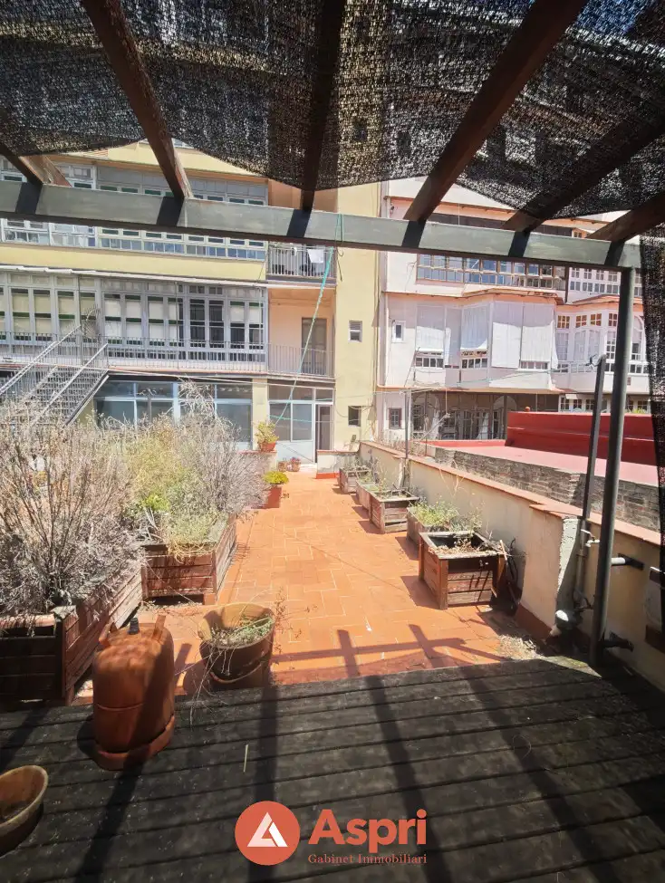 Terraza de Piso de alquiler en Barcelona con Aire acondicionado, Jardín privado y Terraza