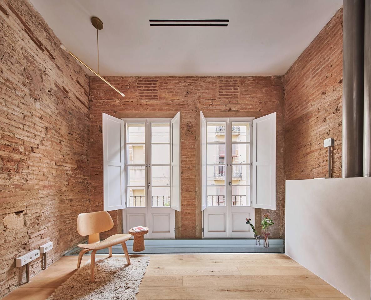 Sala d'estar de Casa o xalet en venda en  Barcelona Capital amb Terrassa i Balcó