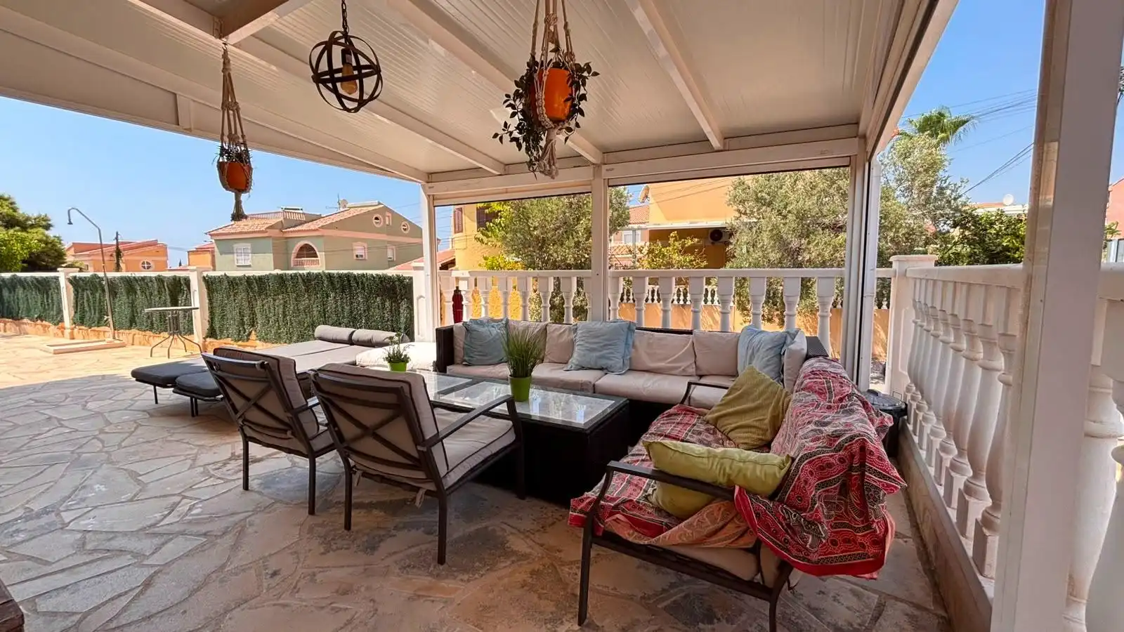 Terrassa de Casa o xalet en venda en Mazarrón amb Aire condicionat, Calefacció i Terrassa