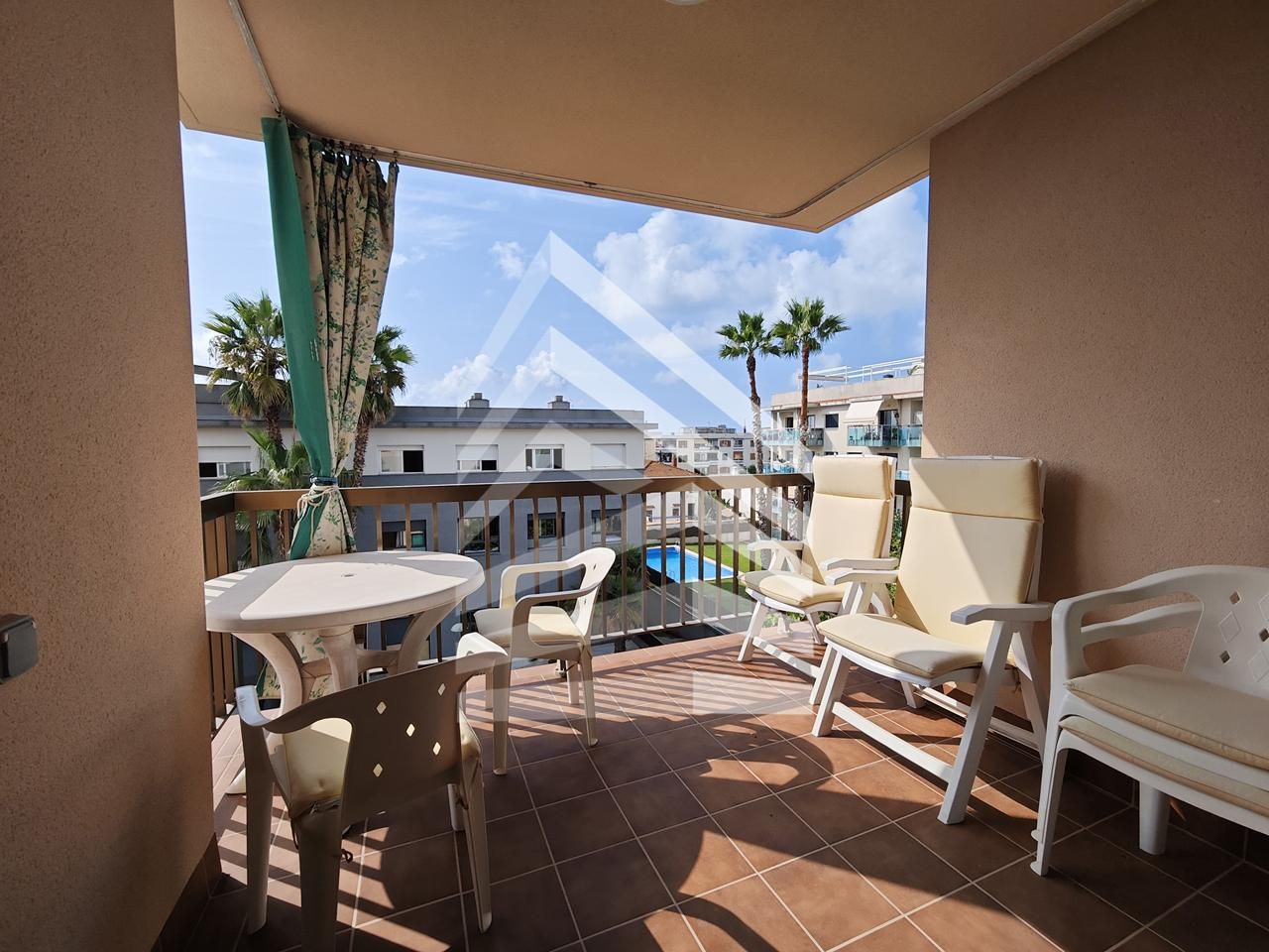 Terrace of Flat for sale in Vilanova i la Geltrú  with Furnished and Balcony