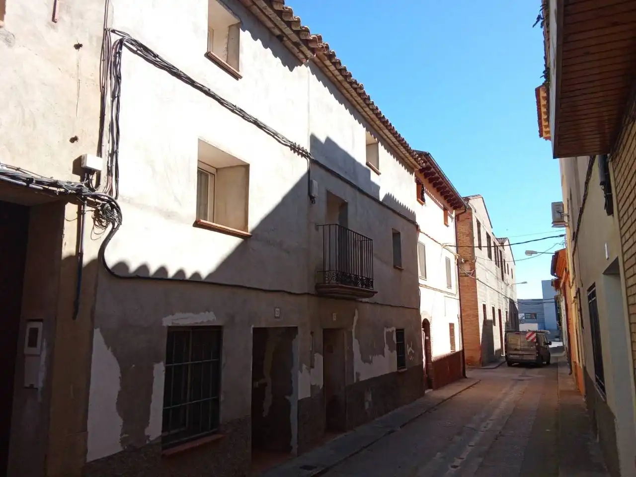 Vista exterior de Casa o xalet en venda en Alcolea de Cinca amb Moblat