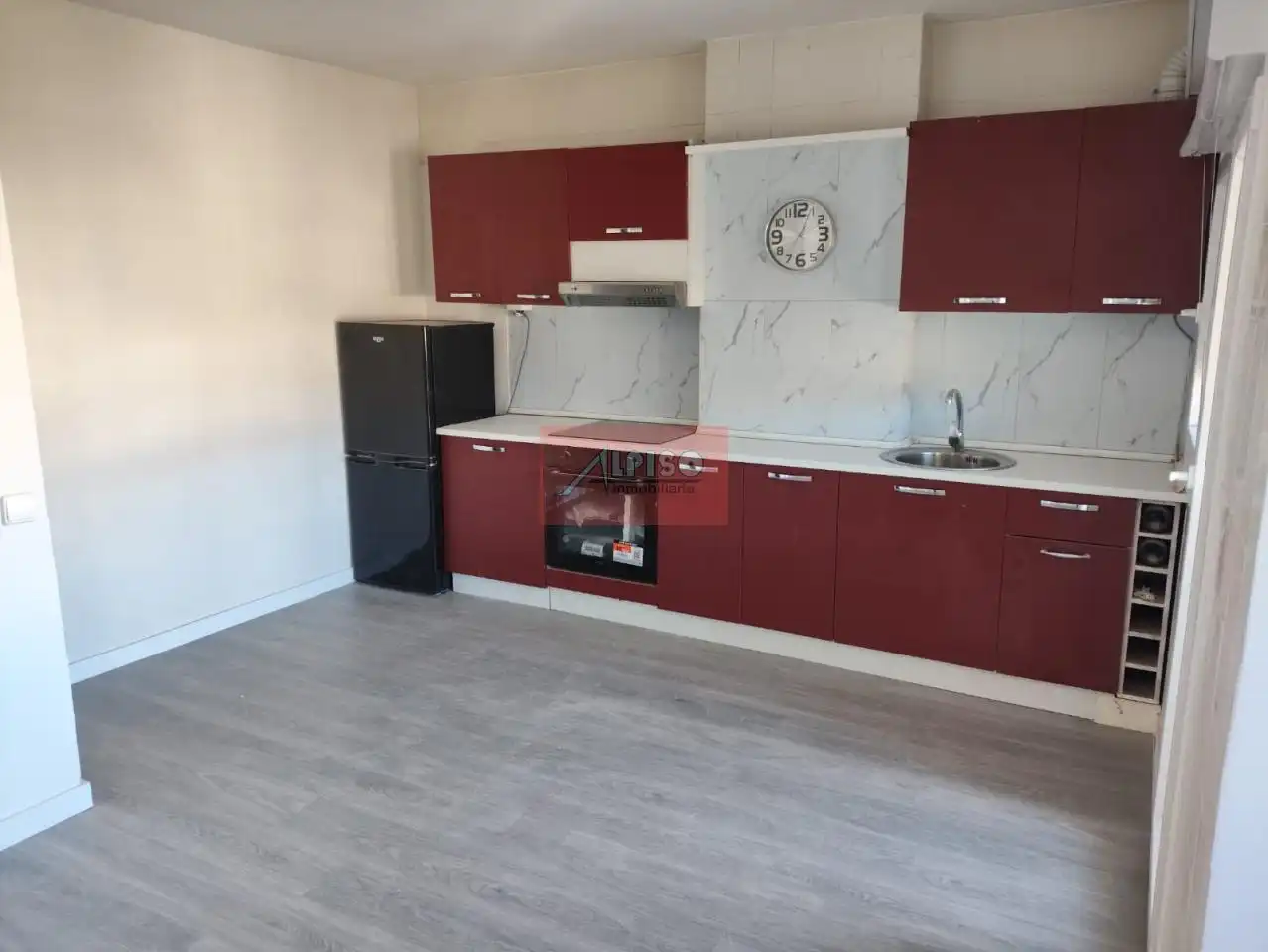 Kitchen of Flat for rent in Ourense Capital   with Heating, Storage room and Furnished