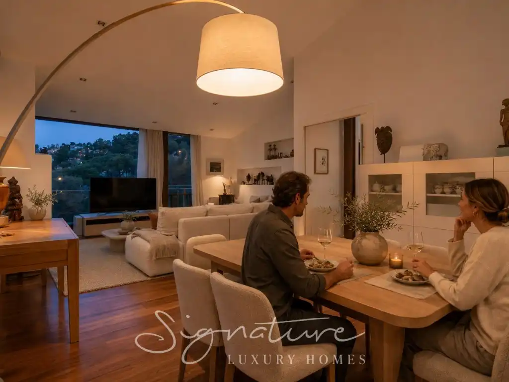 Sala de estar de Casa o chalet en venta en Barcelona con Aire acondicionado
