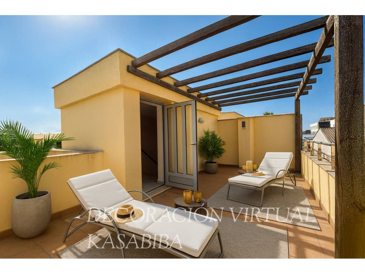 Terrassa de Casa adosada en venda en San Antonio de Benagéber amb Aire condicionat, Calefacció i Jardí privat