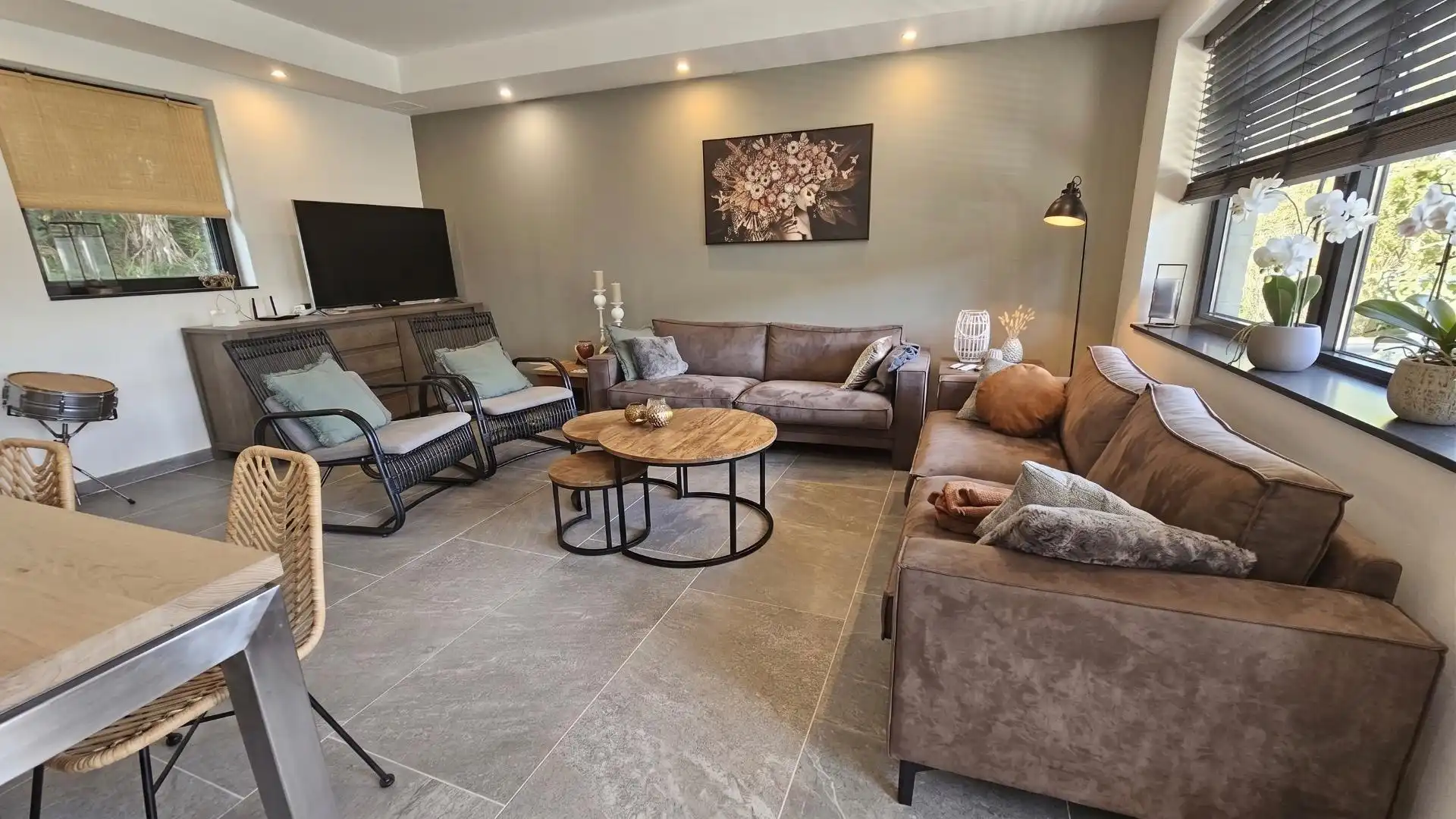 Sala de estar de Casa o chalet en venta en Calella con Aire acondicionado, Calefacción y Terraza