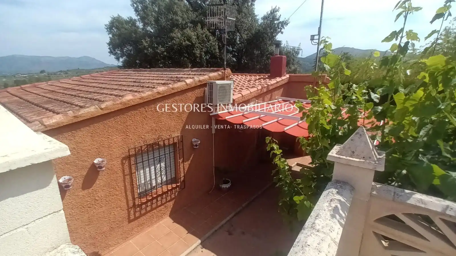 Terrassa de Casa o xalet en venda en Cocentaina amb Aire condicionat, Traster i Piscina