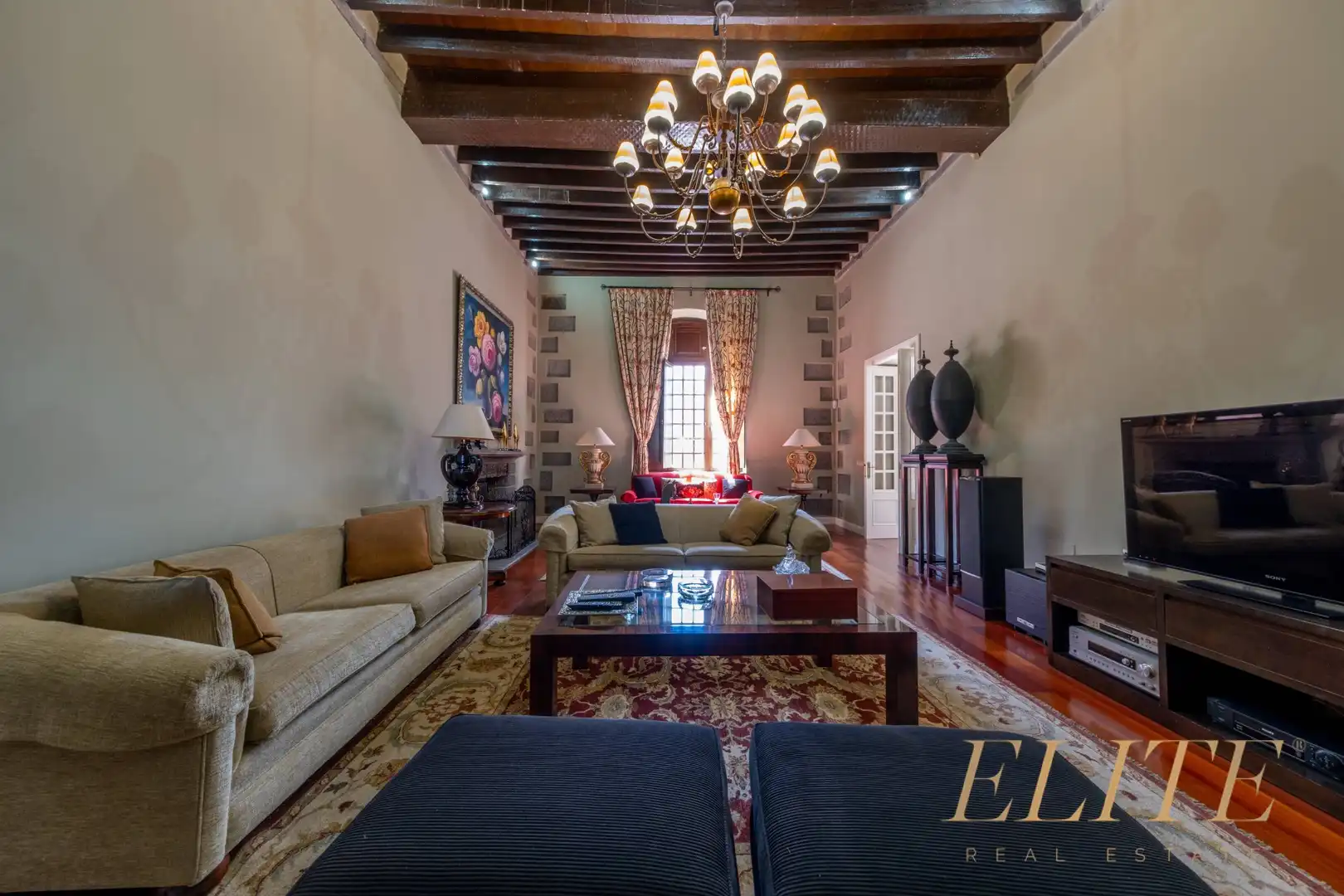 Living room of Country homes for sale in Santa Brígida  with Air Conditioner, Heating and Private garden