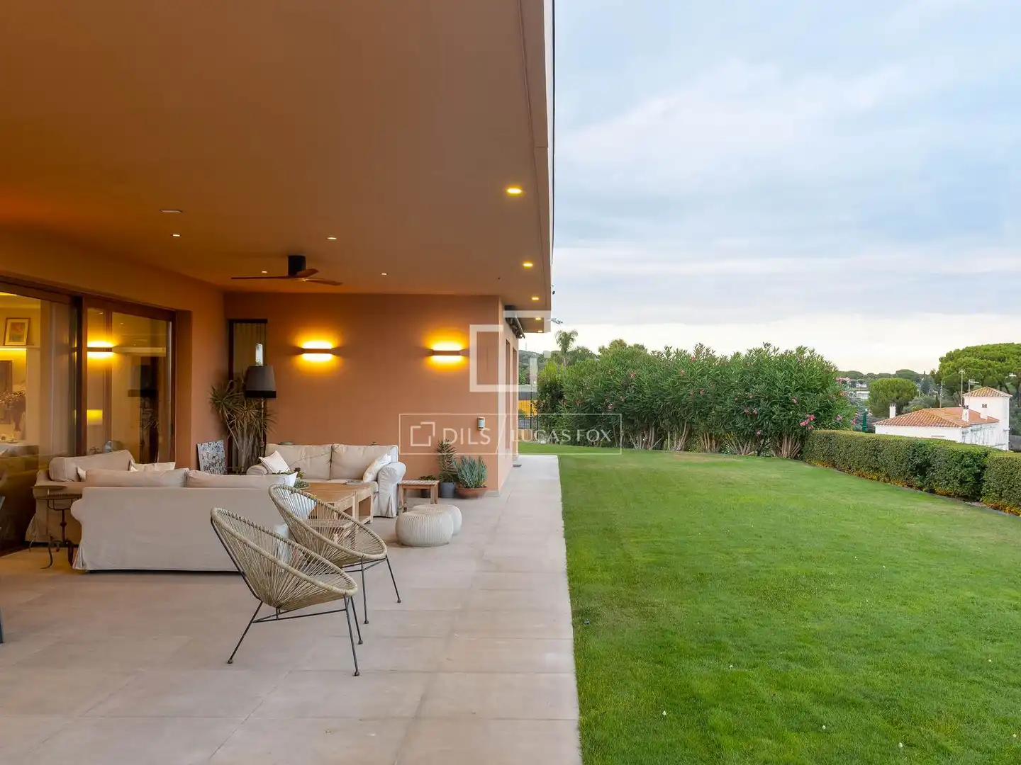 Terraza de Casa o chalet en venta en Sant Vicenç de Montalt con Aire acondicionado, Calefacción y Jardín privado