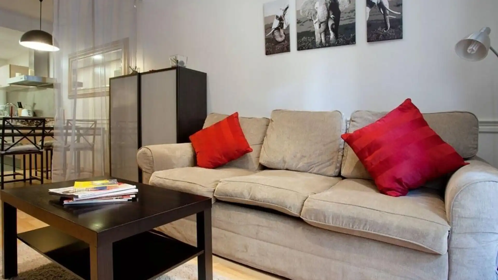 Living room of Flat for rent in A Coruña Capital 