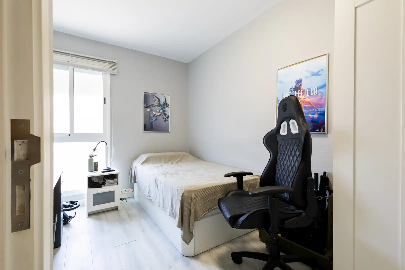 Bedroom of Flat for sale in San Cristóbal de la Laguna  with Storage room, Furnished and Balcony