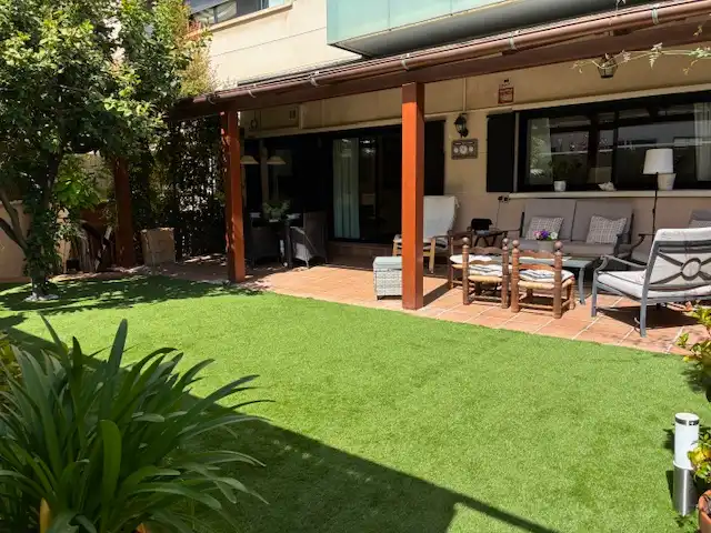Terrace of Flat for sale in Sant Feliu de Llobregat  with Air Conditioner, Heating and Private garden