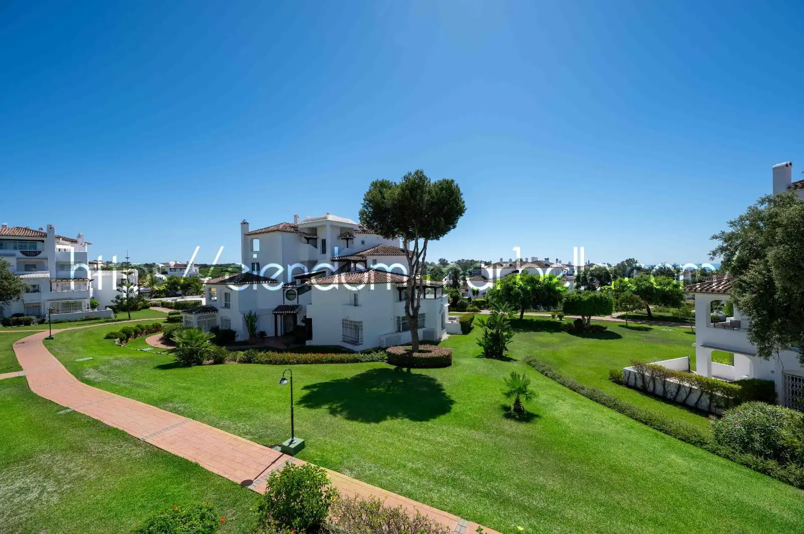 Garden of Apartments for sale in Marbella  with Air Conditioner, Terrace and Furnished