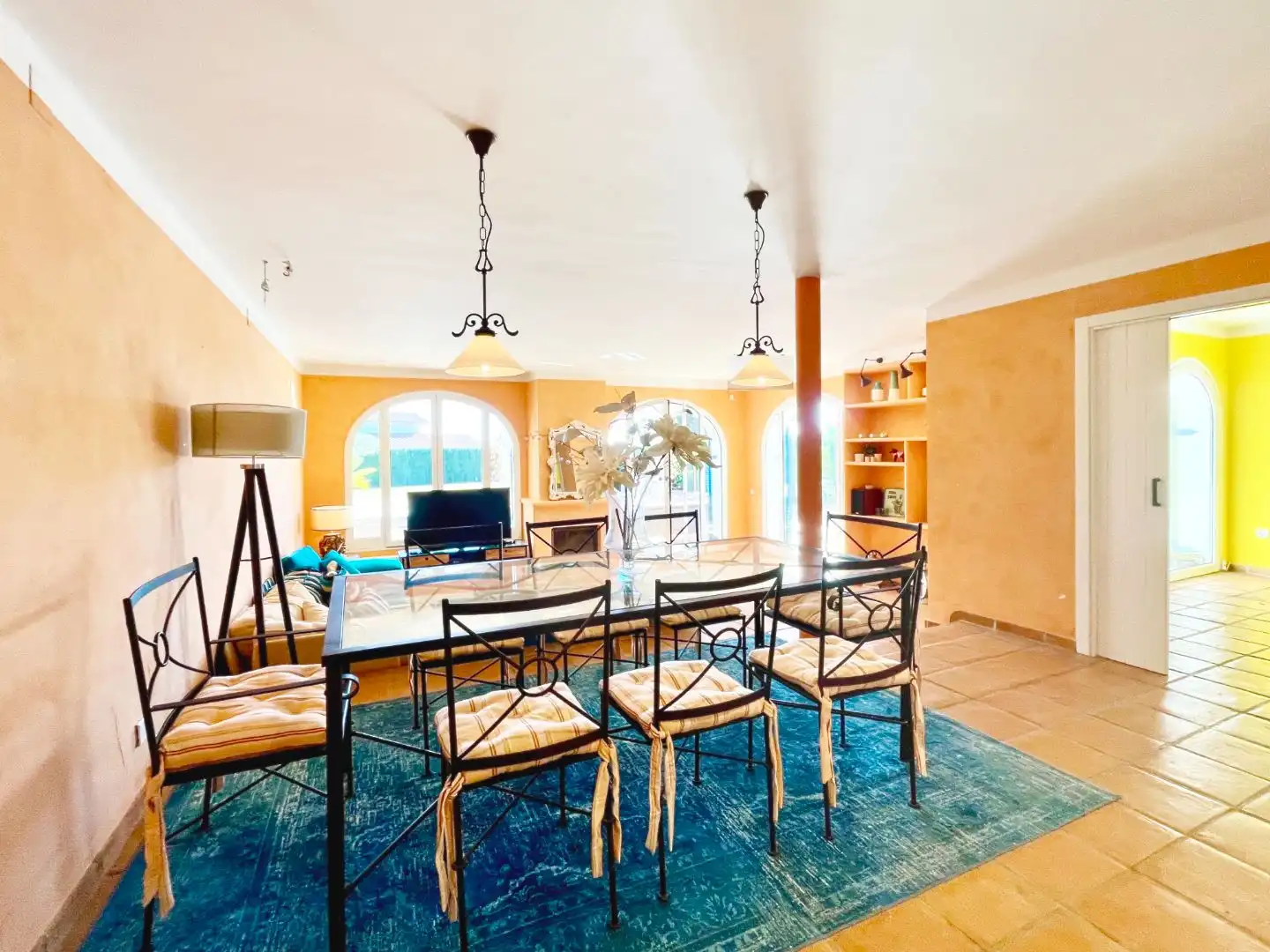 Comedor de Casa o chalet en venta en L'Ametlla de Mar  con Aire acondicionado, Terraza y Piscina