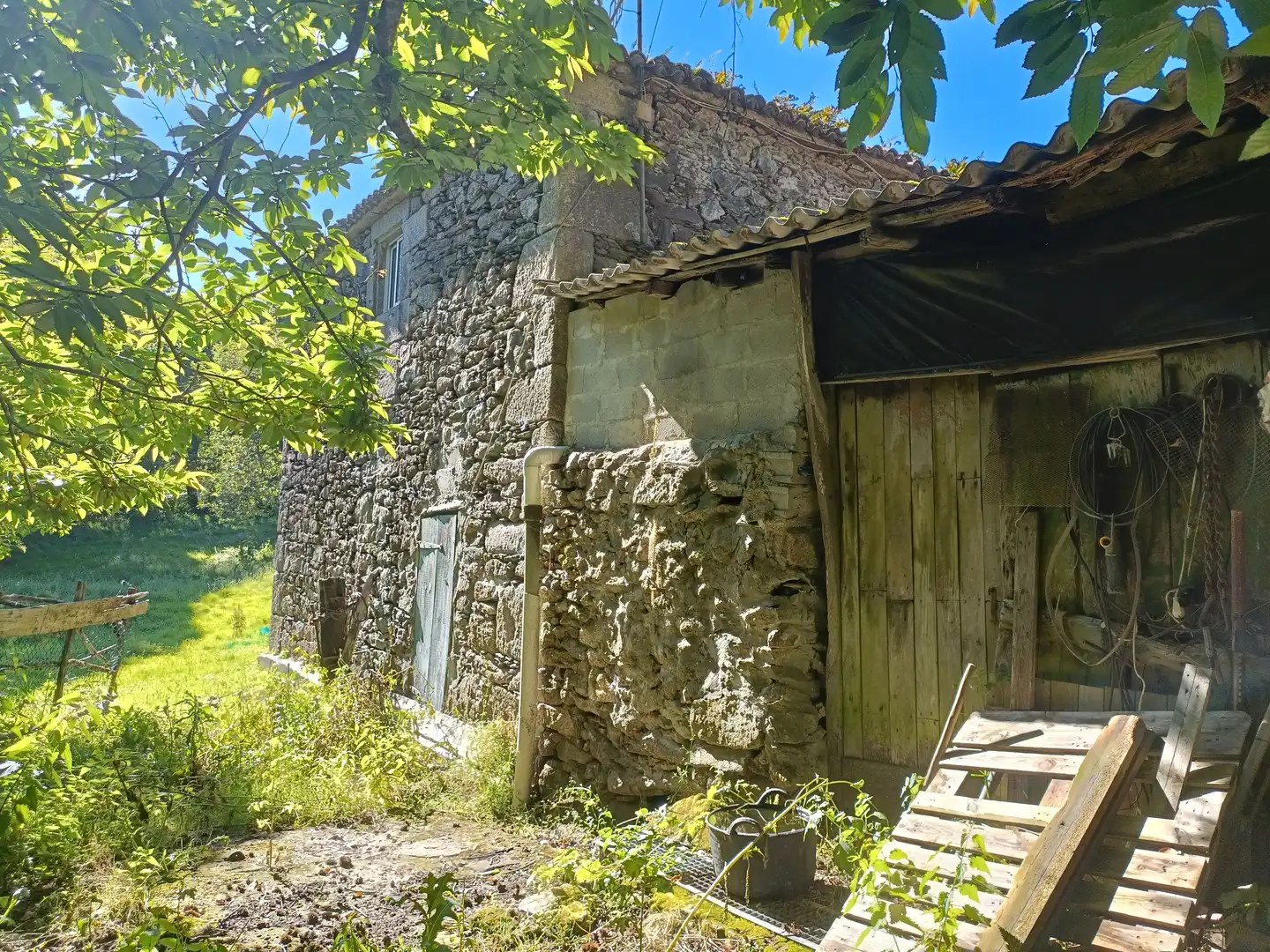 Vista exterior de Casa o chalet en venta en Oza dos Ríos con Jardín privado y Trastero