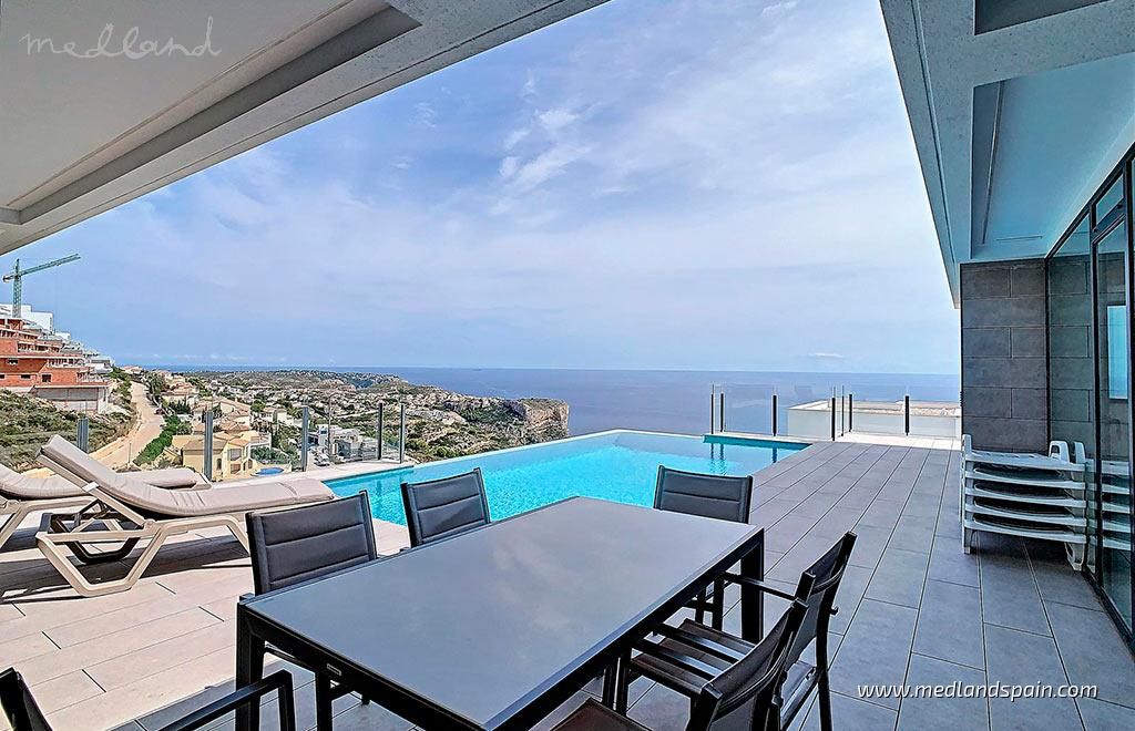 Terrace of House or chalet for sale in Benitachell / El Poble Nou de Benitatxell  with Air Conditioner, Heating and Terrace