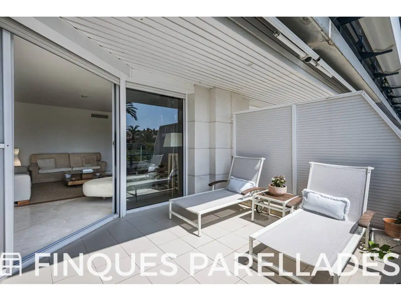 Terrace of Flat for sale in Sitges  with Air Conditioner, Heating and Terrace