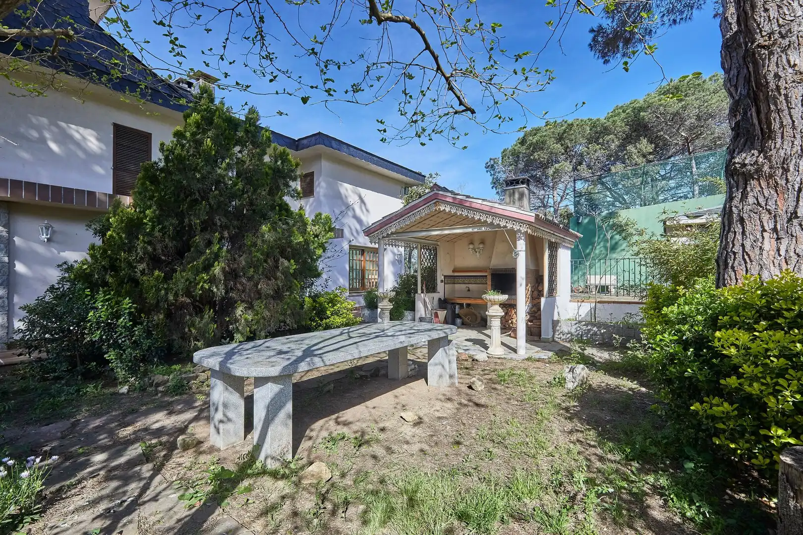 Jardín de Casa o chalet en venta en Sant Fost de Campsentelles con Calefacción, Jardín privado y Terraza