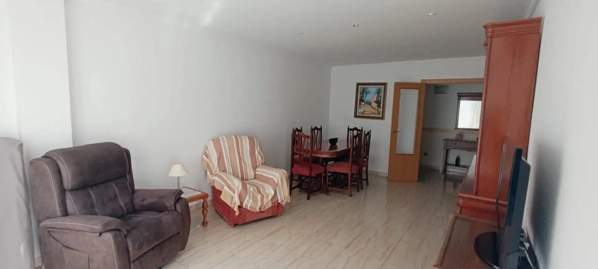 Sala d'estar de Pis en venda en Elche / Elx amb Aire condicionat i Balcó