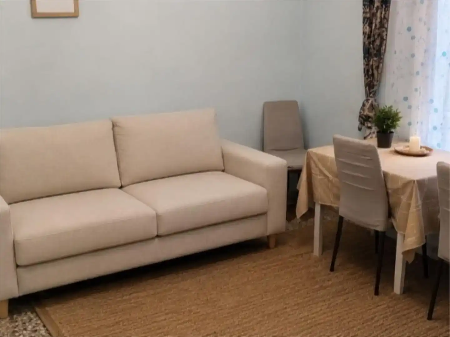 Sala d'estar de Pis en venda en Belver de Cinca amb Jardí privat, Traster i Moblat