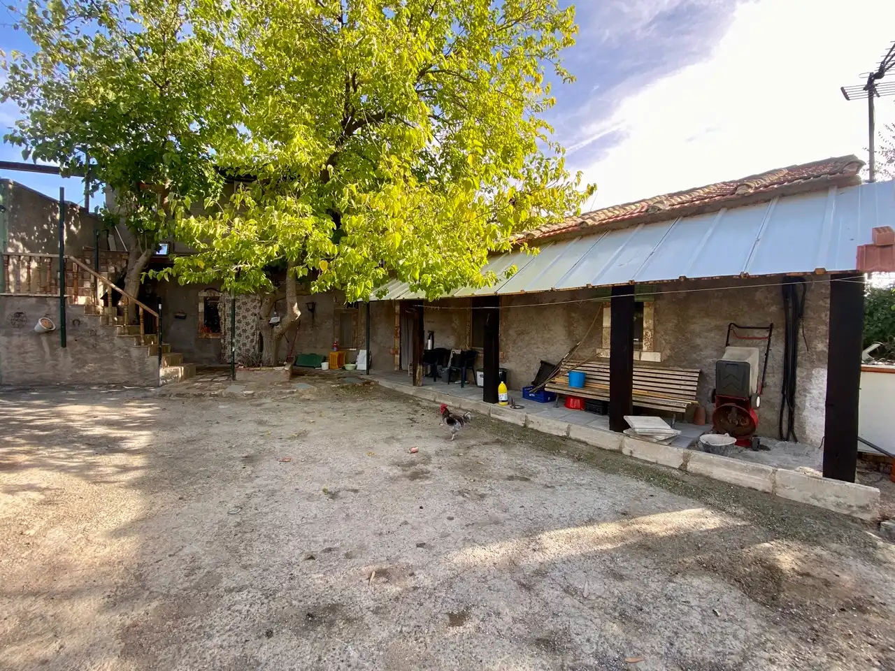 Exterior view of Houses for sale in Villarrubia de los Ojos  with Air Conditioner, Heating and Private garden