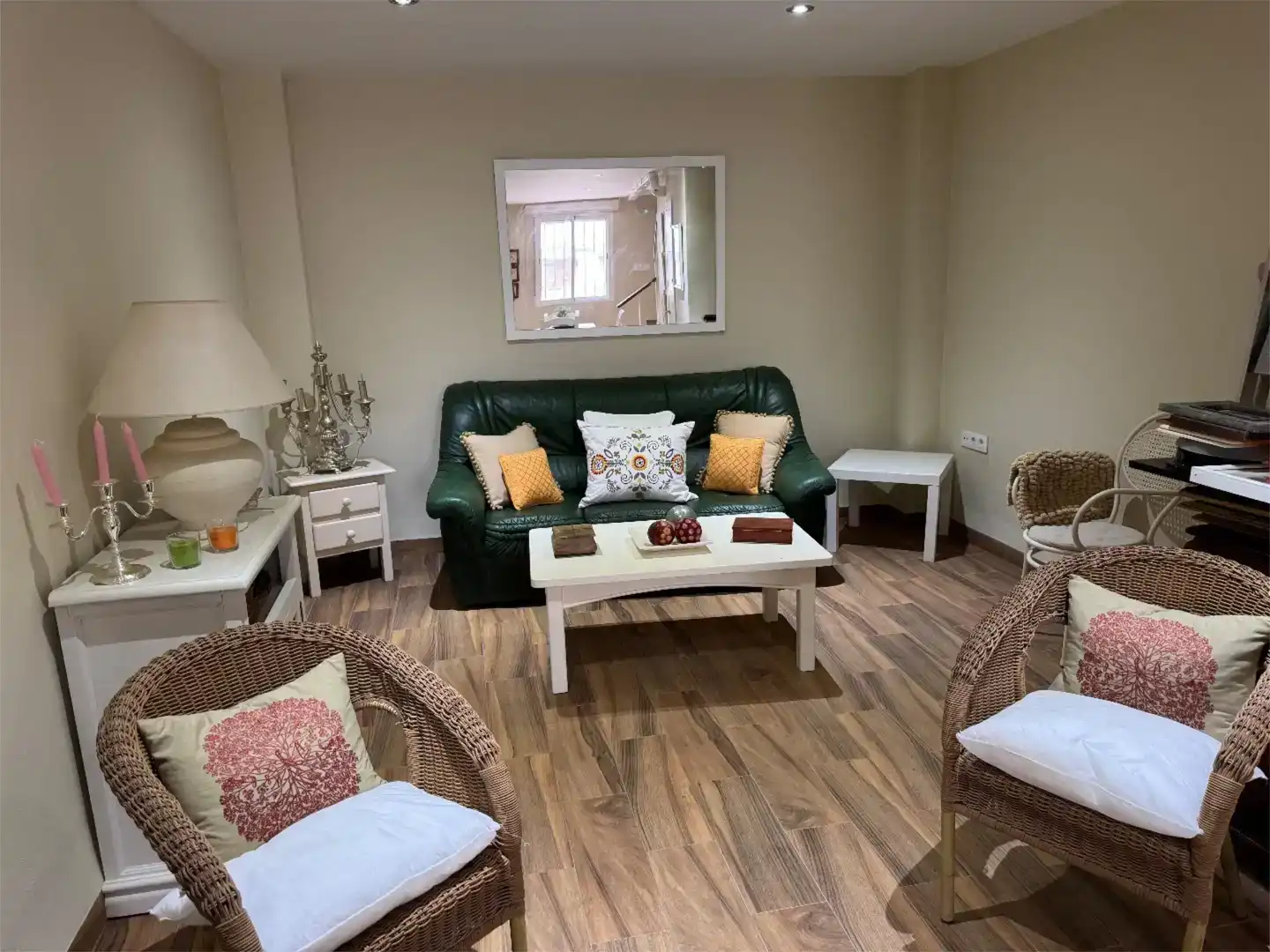 Sala d'estar de Apartament en venda en Espiel amb Aire condicionat i Moblat