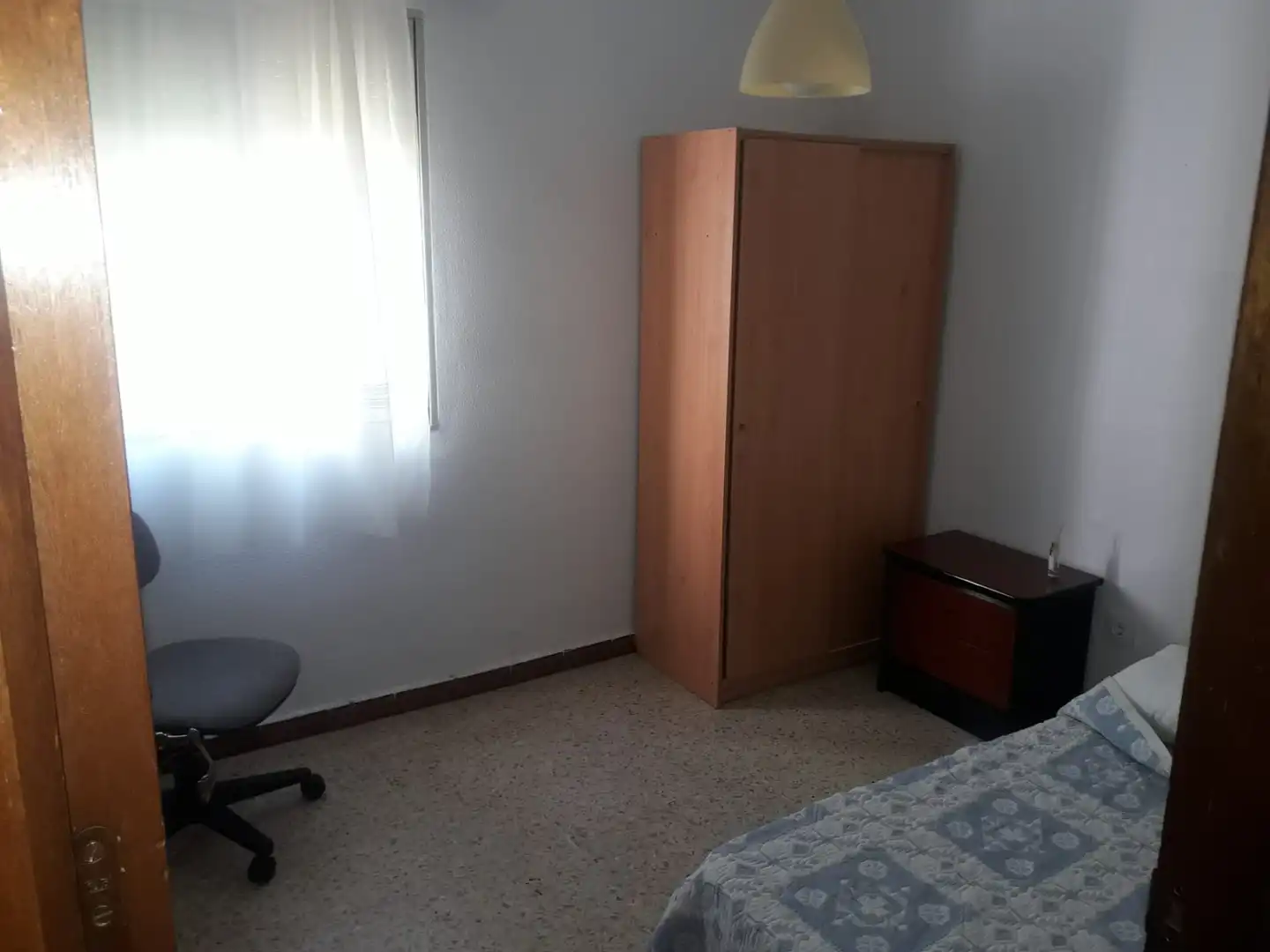 Schlafzimmer von Wohnung zur Miete in Montequinto mit Terrasse, Möbliert und Ofen
