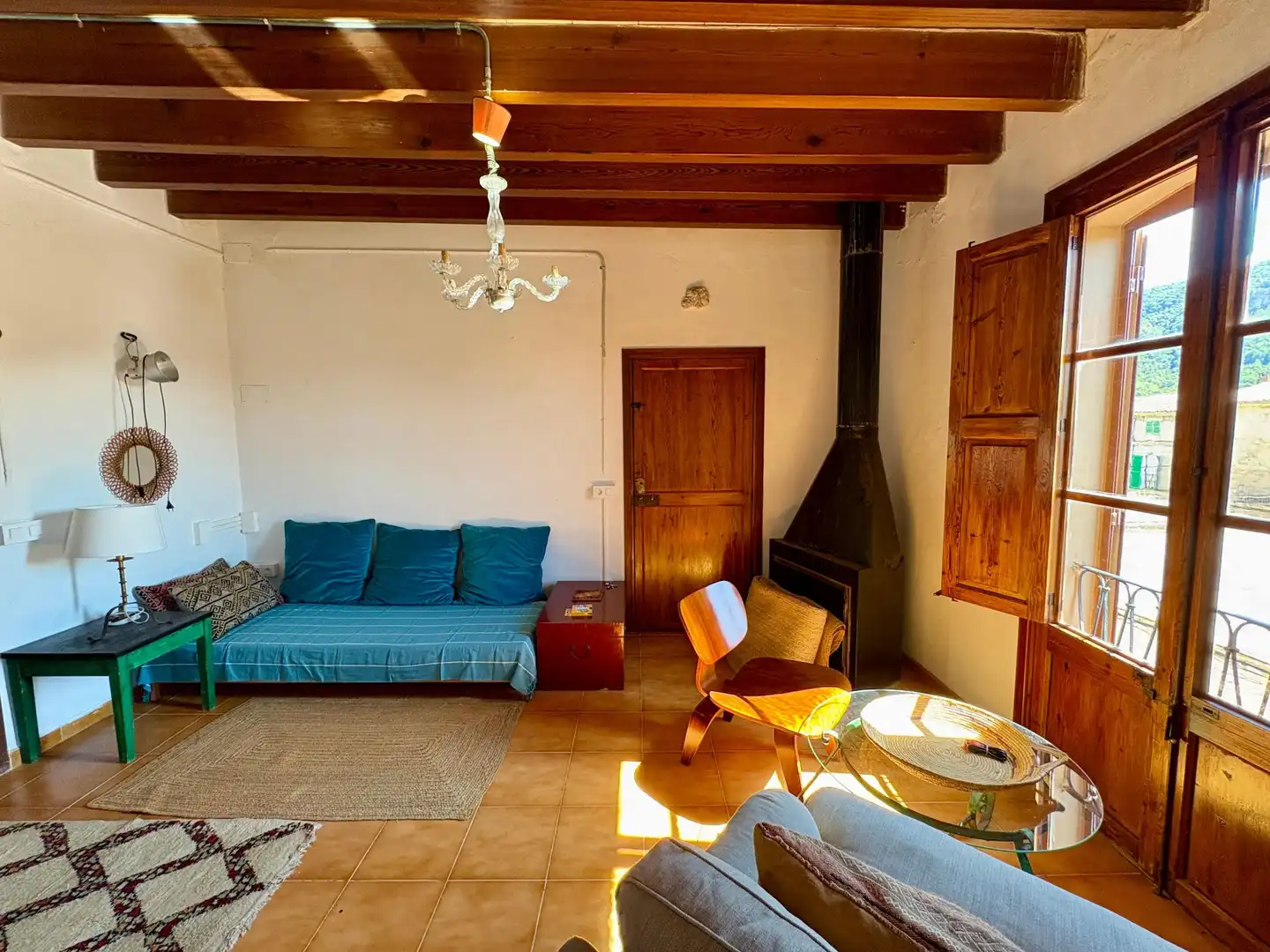 Sala de estar de Apartamento en venta en Andratx con Aire acondicionado, Terraza y Amueblado