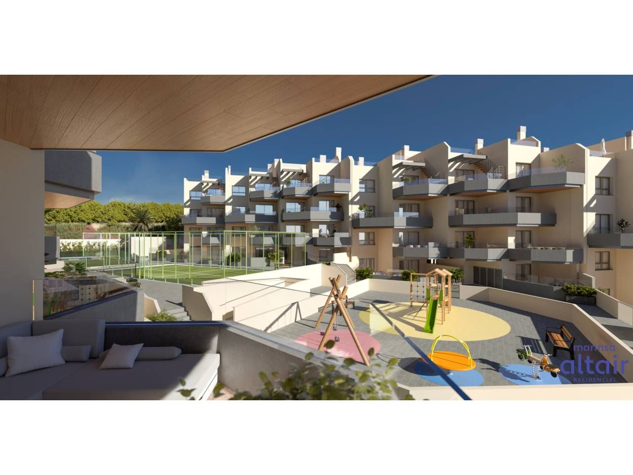 Exterior view of Flat for sale in Torrox  with Balcony and Community pool