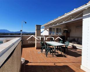 Terrasse von Dachboden zum verkauf in Bellreguard mit Klimaanlage und Terrasse