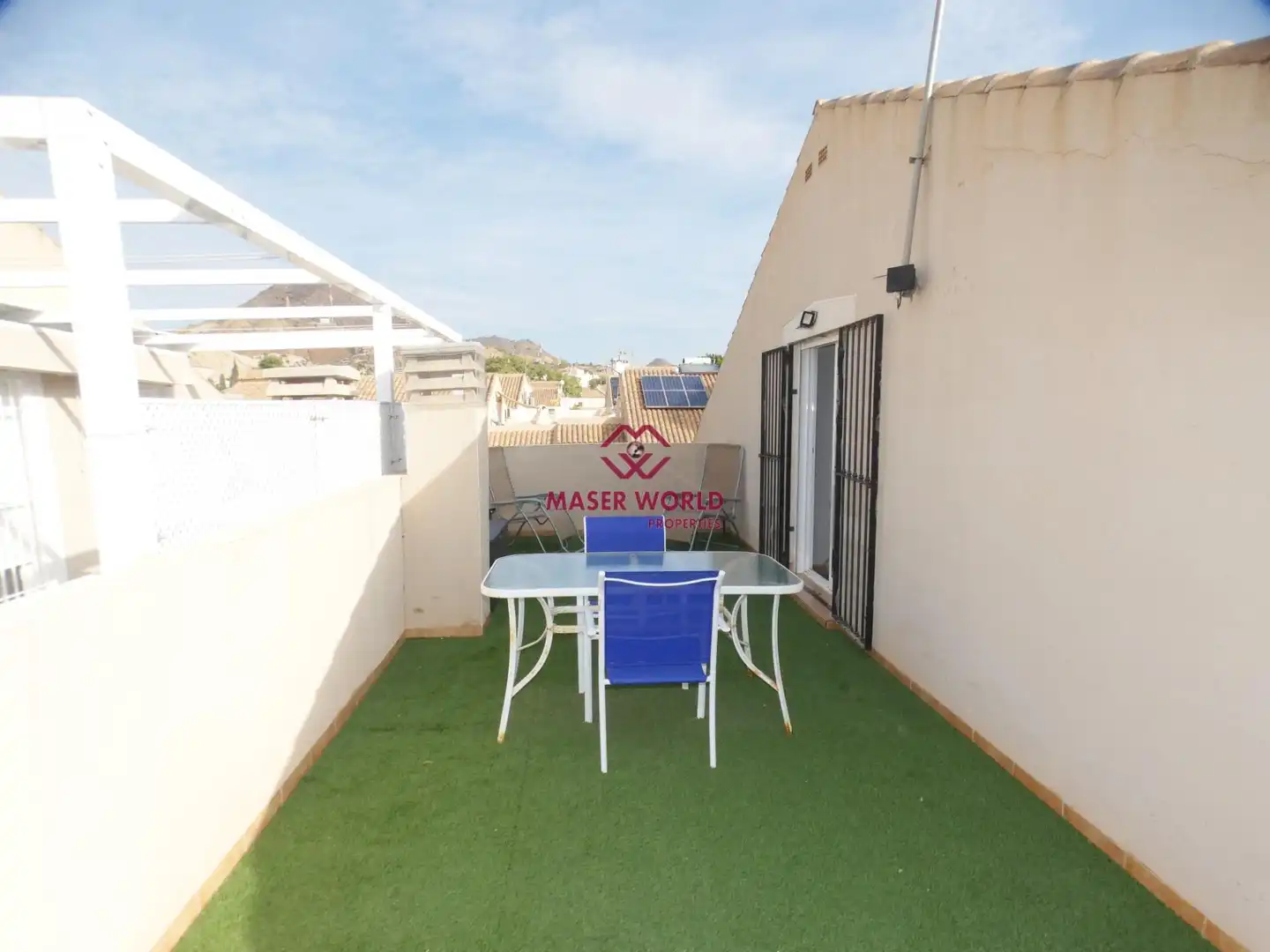 Terrassa de Casa o xalet en venda en Mazarrón amb Aire condicionat, Calefacció i Terrassa