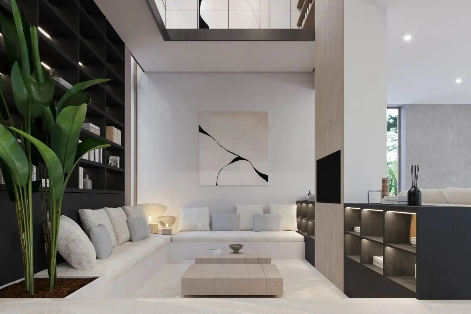 Sala de estar de Casa o chalet en venta en Calvià con Aire acondicionado, Calefacción y Parquet