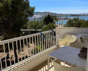 Garten von Dachboden miete in Sant Antoni de Portmany mit Klimaanlage, Terrasse und Schwimmbad