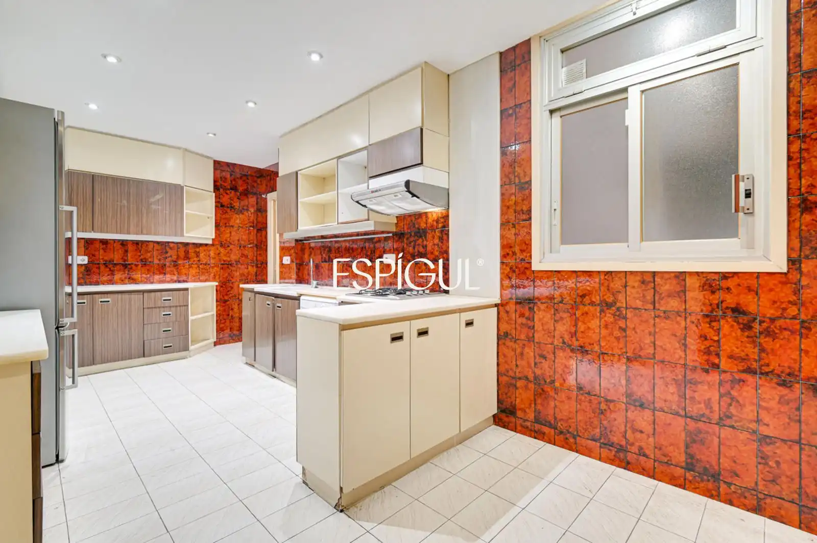 Cocina de Piso en venta en Barcelona con Calefacción, Parquet y Terraza