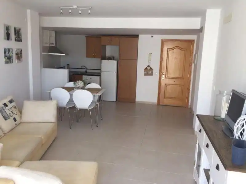 Cocina de Apartamento de alquiler en Montuïri con Amueblado, Horno y Lavadora