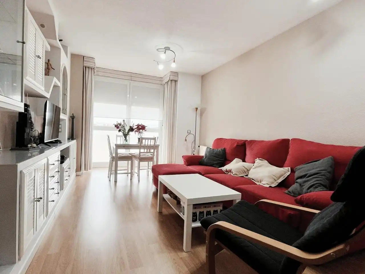 Sala d'estar de Pis en venda en Madrid amb Aire condicionat, Calefacció i Terrassa