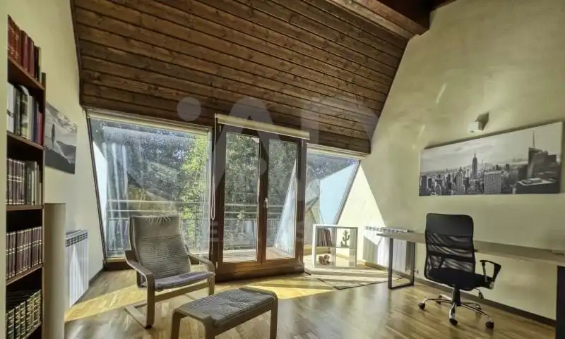 Living room of Detached homes for sale in Alcalá de la Selva  with Heating and Terrace
