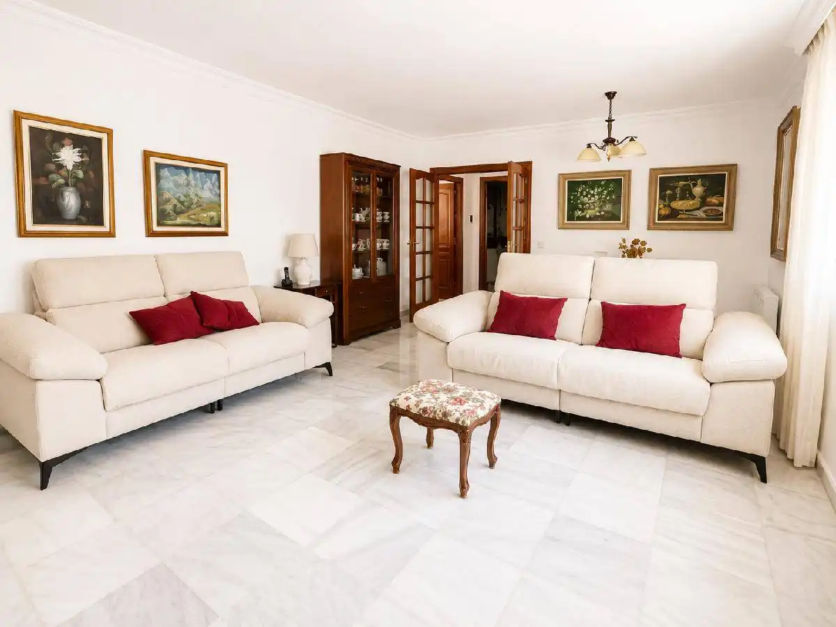 Sala de estar de Casa o chalet en venta en Marbella con Terraza