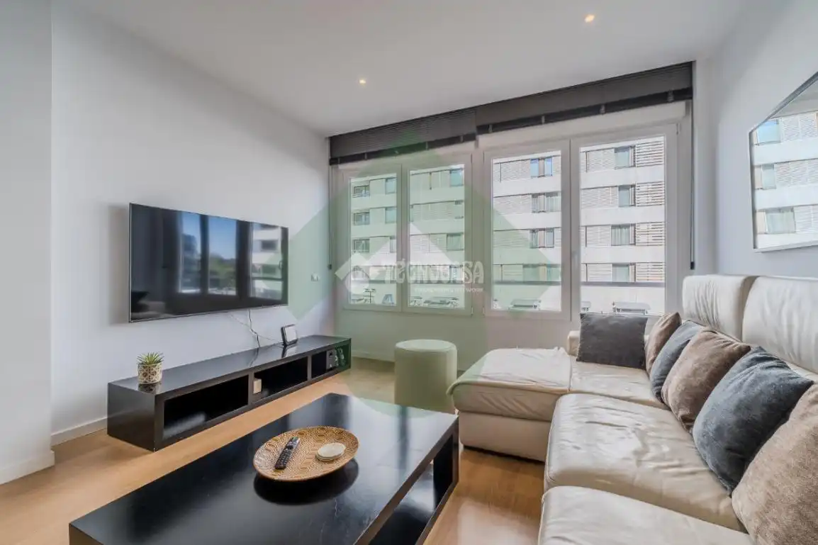 Wohnzimmer von Wohnung zur Miete in Madrid