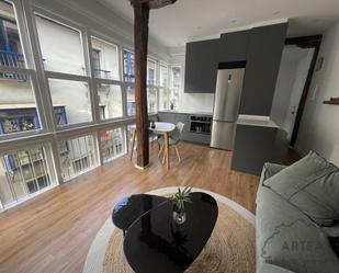 Living room of Flat to rent in Bilbao   with Heating, Oven and Washing machine