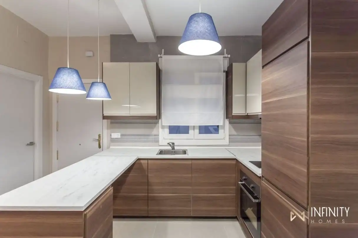Cocina de Piso de alquiler en Bilbao  con Calefacción