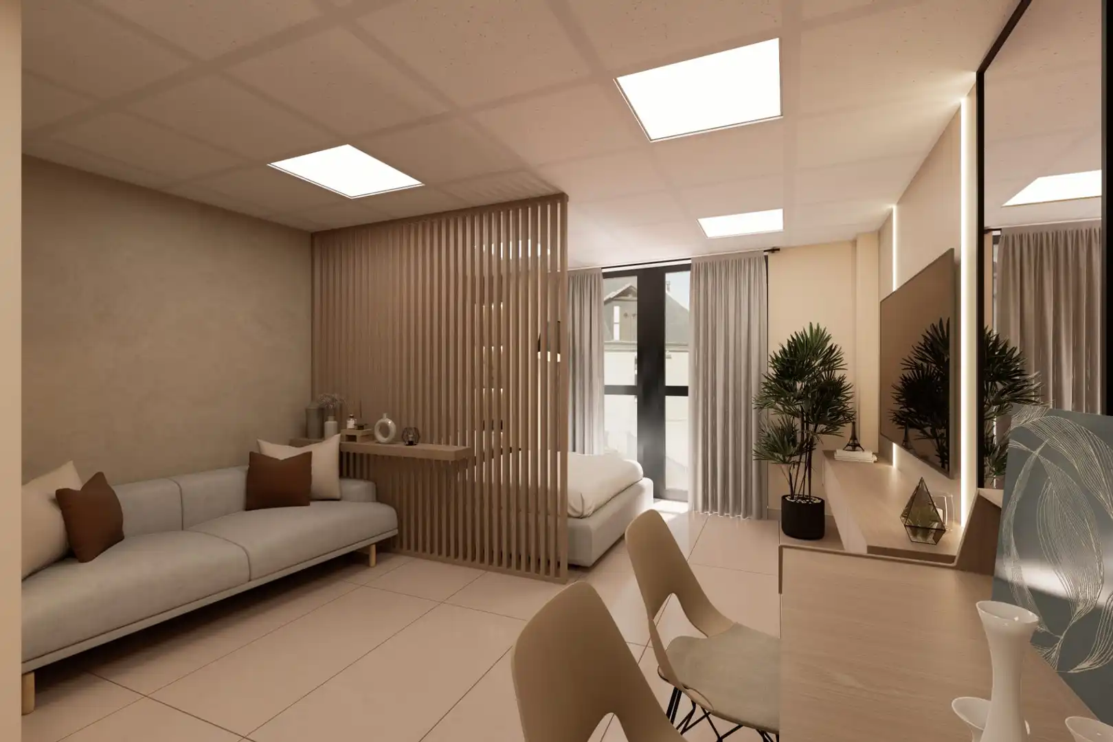 Living room of Flat for sale in Las Palmas de Gran Canaria  with Air Conditioner