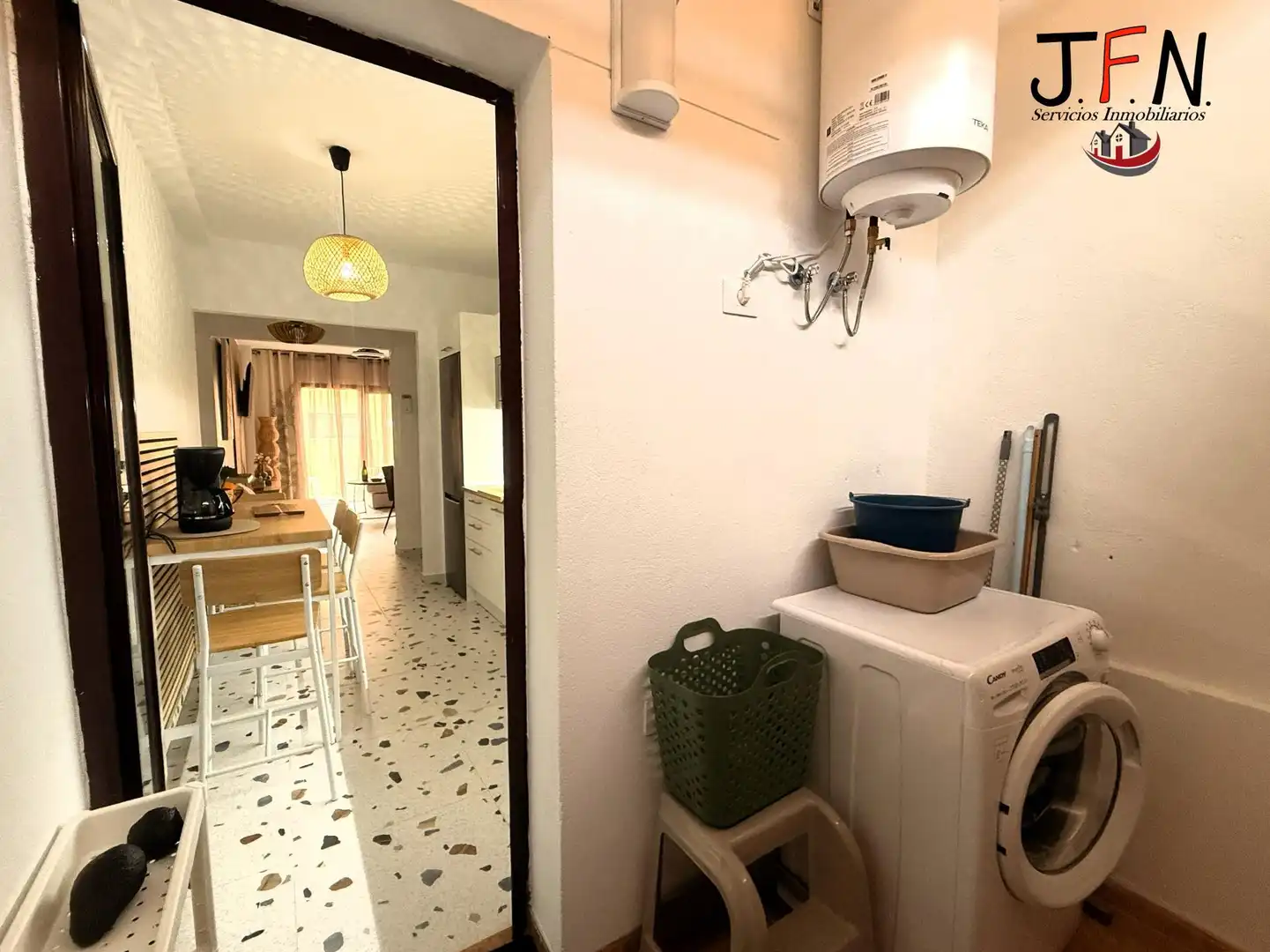 Kitchen of Ground floor for rent in Antigua  with Furnished, Alarm and Community pool