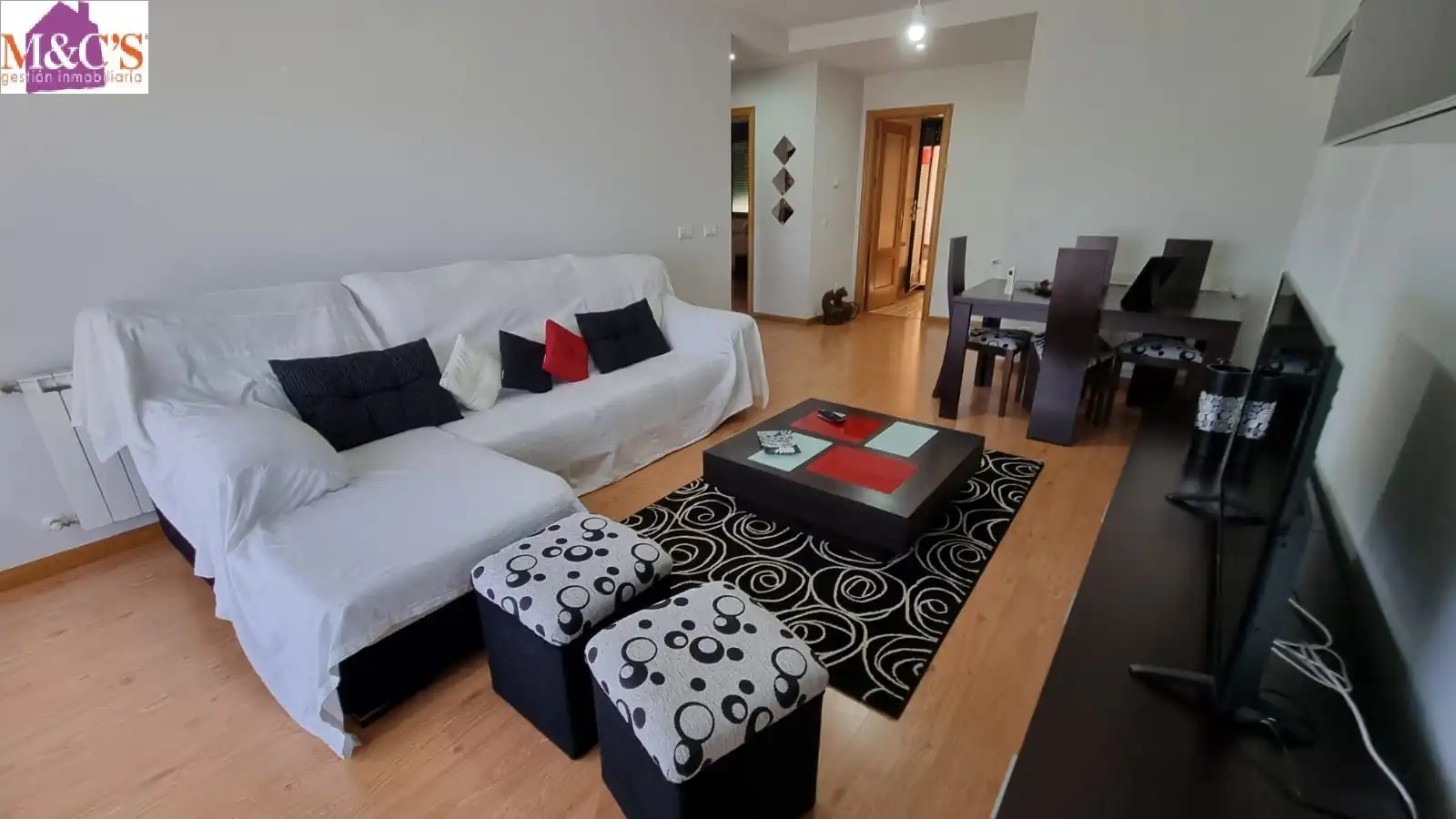 Sala de estar de Apartamento en venta en Argamasilla de Calatrava con Aire acondicionado, Terraza y Trastero