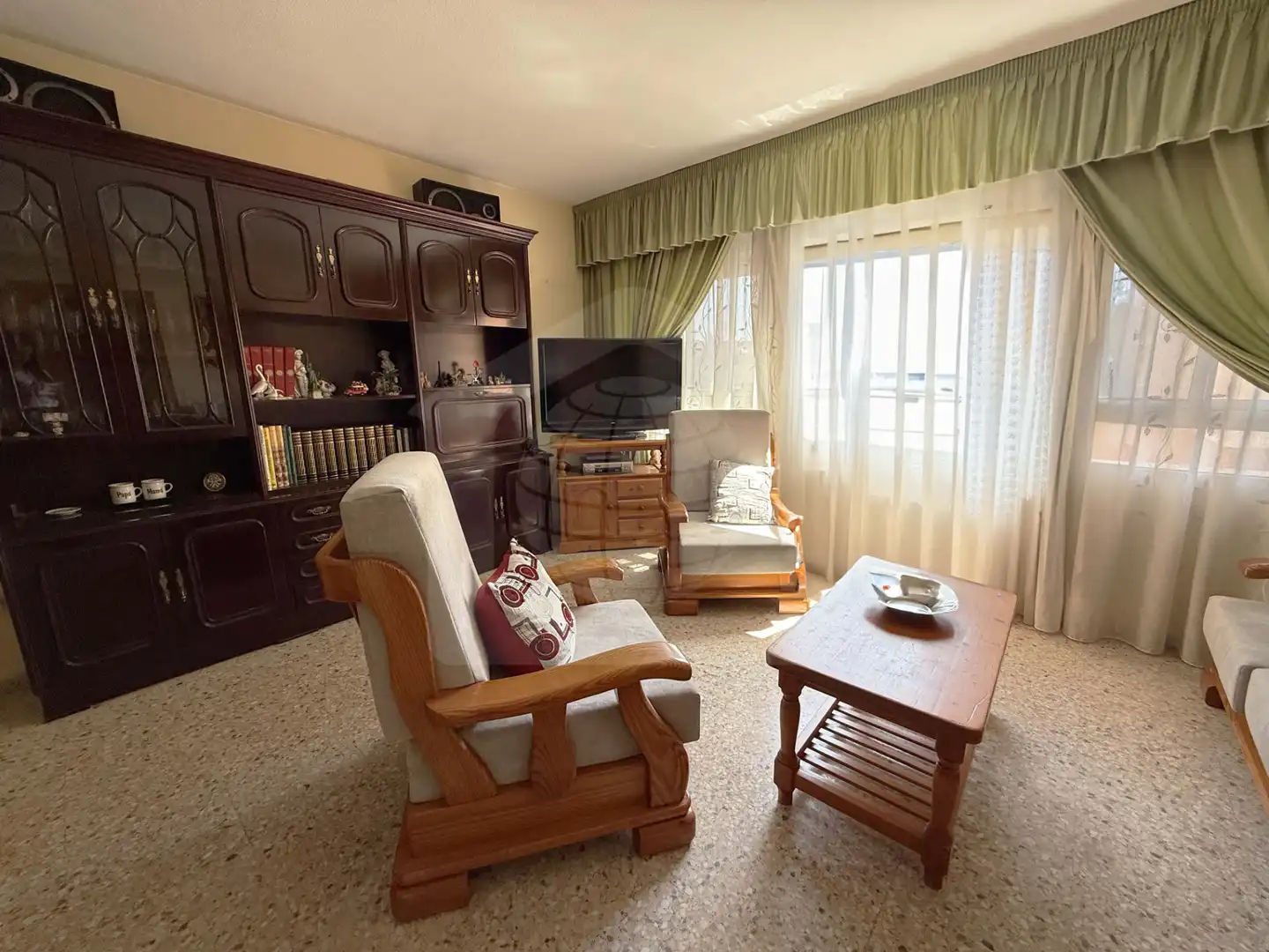 Wohnzimmer von Wohnung zum Verkauf in Málaga mit Terrasse, Möbliert und Ofen