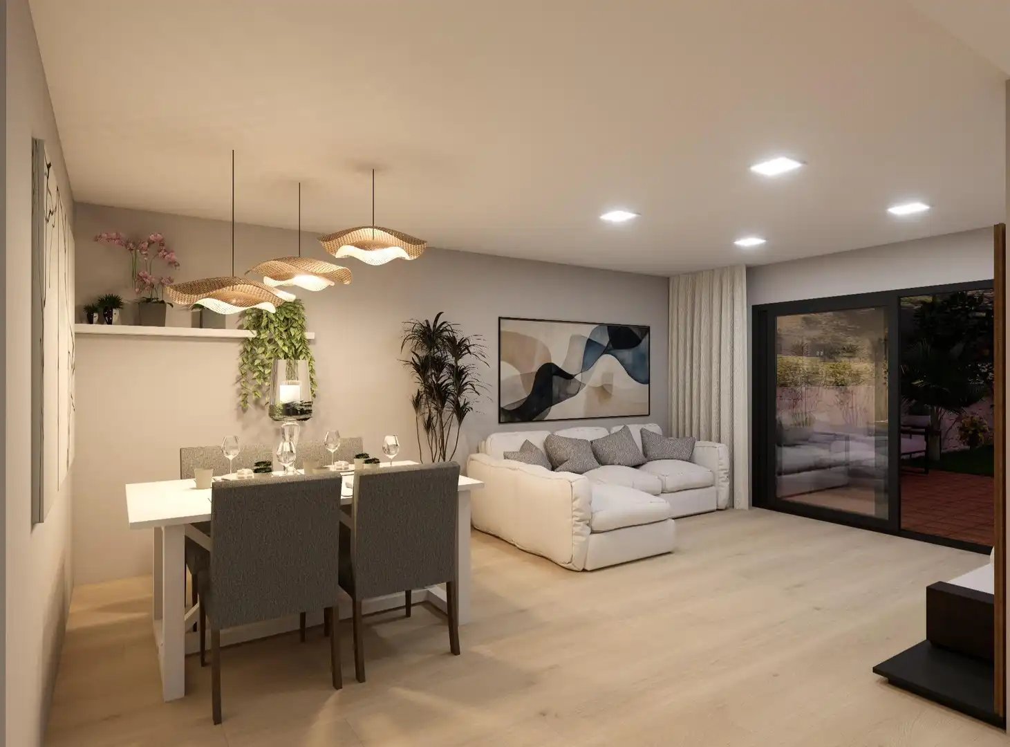 Sala de estar de Planta baja en venta en Palafolls con Terraza