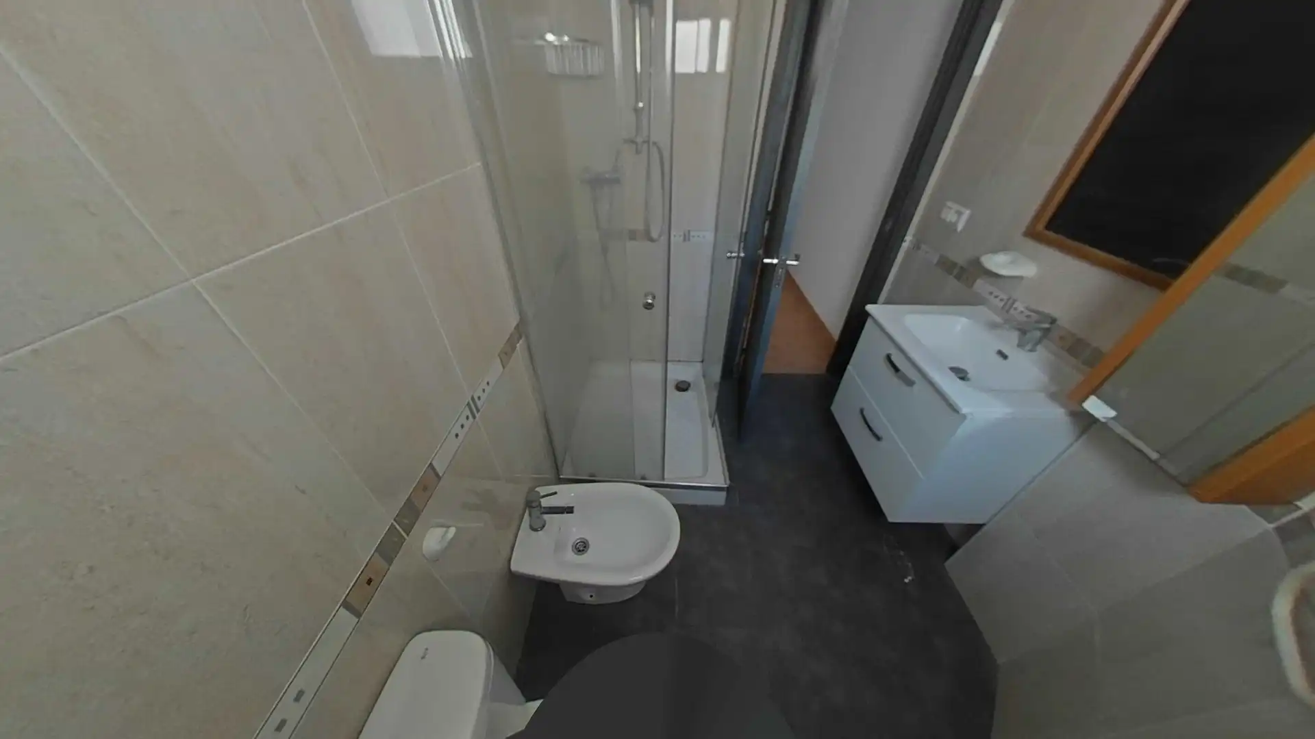 Badezimmer von Wohnung zum Verkauf in Cullera mit Balkon
