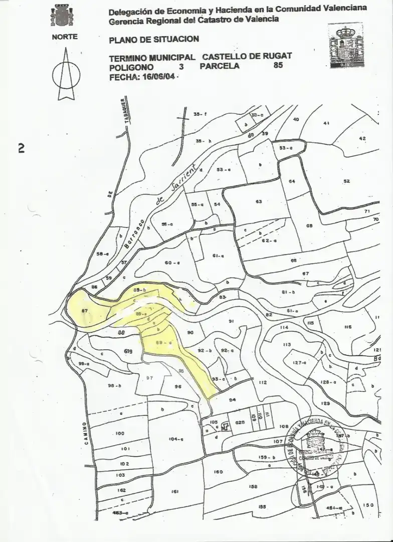 Terreno residencial en venta en Castelló de Rugat, imagen 9